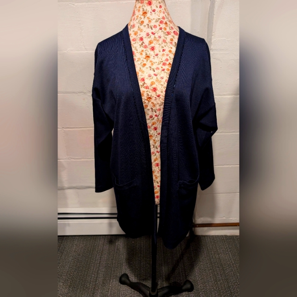 Vintage Liz Claiborne open Cardigan
